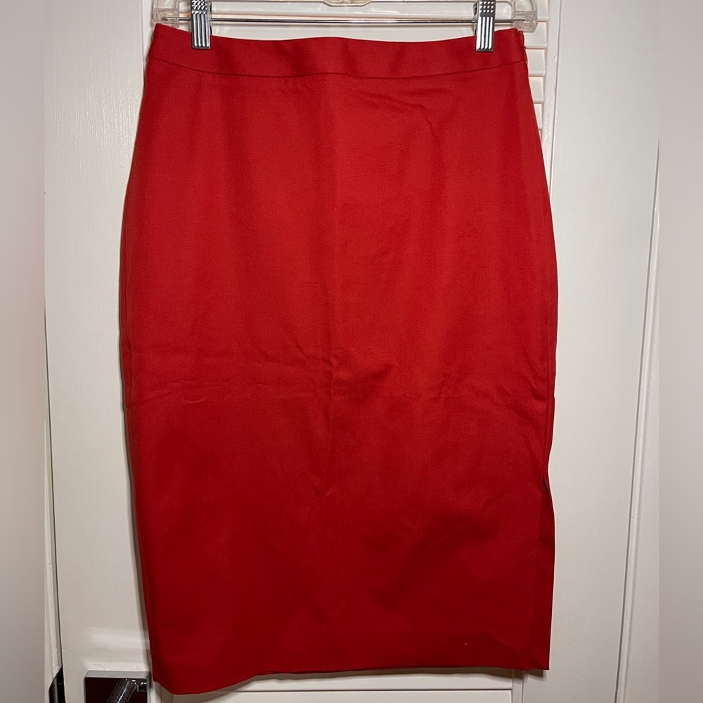 NWT Banana Republic Red Pencil Skirt  size 2